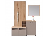 Predsieň Ebrao - toffee / natural / dub torro