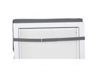 Hliníkový záhradný set Edoin - sivá / biela