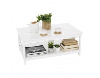 Konferenčný stolík Edria - biela