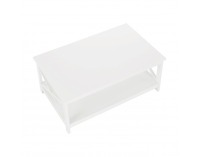 Konferenčný stolík Edria - biela