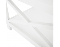 Konferenčný stolík Edria - biela