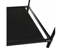 Šatníkový organizér Efren - čierna