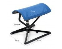 Podnožka Efuso Foot - modrá / čierna