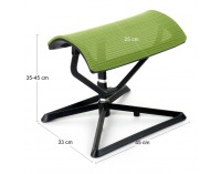 Podnožka Efuso Foot - zelená / čierna
