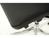 Kancelárska stolička s podrúčkami Efuso LE - čierna / chróm