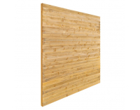 Záhradná zástena Elady Typ 4 180x180 cm - hnedá