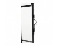 Kovový lampáš Elijar Typ 3 56,5 cm - čierna