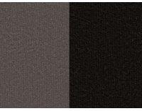 Rohová sedačka U s rozkladom a úložným priestorom Murino L/P - sivá (Alova 36) / čierna (Alova 04)
