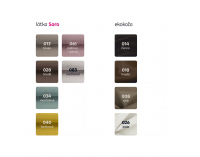 Rohová sedačka s rozkladom a úložným priestorom Emily RM L - čierna / tmavosivá