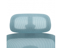 Kancelárske kreslo Ermen - neomint / svetlosivá / sivá