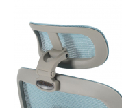 Kancelárske kreslo Ermen - neomint / svetlosivá / sivá