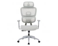 Kancelárske kreslo Ermen - svetlosivá / sivá