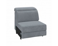 Jednosed Ermo 1 R - svetlosivá