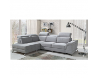 Dvojsedačka s rozkladom Ermo 2 ERRE P - svetlosivá