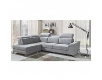 Rohová časť Ermo E - svetlosivá