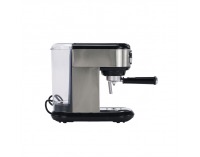 Pákový kávovar Ernest - strieborná / čierna