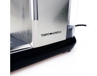 Pákový kávovar Ernest - strieborná / čierna