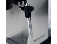 Pákový kávovar Ernest - strieborná / čierna