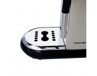 Pákový kávovar Ernest - strieborná / čierna