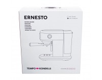 Pákový kávovar Ernest - strieborná / čierna