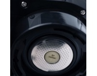 Pákový kávovar Ernest - strieborná / čierna