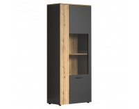 Obývacia izba Esena - grafit / dub evoke