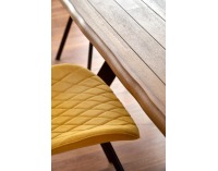 Jedálenský stôl Esposito - orech / čierna