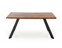 Jedálenský stôl Esposito - orech / čierna