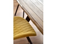 Jedálenský stôl Esposito - orech / čierna