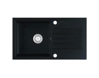 Granitový kuchynský drez Evinion 77,5x43,5 cm - čierna