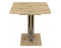 Rozkladací jedálenský stôl Exil 140/180 - dub artisan / antracit