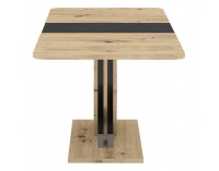 Rozkladací jedálenský stôl Exil 140/180 - dub artisan / antracit