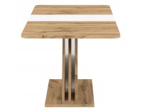 Rozkladací jedálenský stôl Exil 140/180 - dub wotan / biela