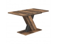 Rozkladací jedálenský stôl Exil 140/180 - old style dark / matera