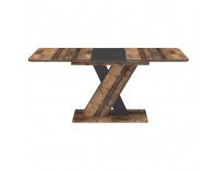 Rozkladací jedálenský stôl Exil 140/180 - old style dark / matera