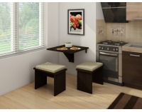 Skladací jedálenský stôl Expert 7 - sonoma tmavá