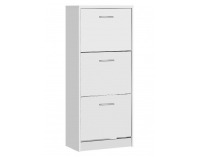 Botník (skrinka na topánky) Sconto 3K - biela