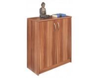 Dvojdverová komoda Sconto K1-2D - slivka