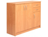Trojdverová komoda Sconto K1-3D-2S - jelša