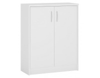 Dvojdverová komoda Sconto K2-2D - biela
