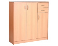 Dvojdverová komoda Sconto K2-3D-2S - buk