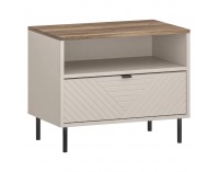 Spálňa Eyco - kašmír / dub castello