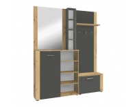 Predsieň Fandu - dub artisan / grafit