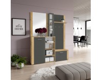 Predsieň Fandu - dub artisan / grafit