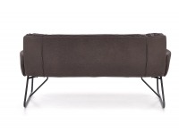 Pohovka Fassi XL - tmavosivá / čierna