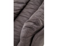 Pohovka Fassi XL - tmavosivá / čierna