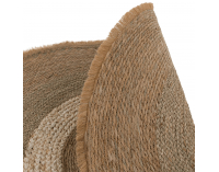 Okrúhly koberec Ferno 120 cm - prírodná