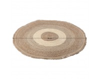 Okrúhly koberec Ferno 80 cm - prírodná