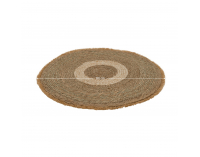 Okrúhly koberec Ferno 80 cm - prírodná