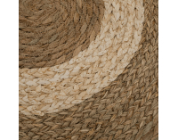 Okrúhly koberec Ferno 80 cm - prírodná